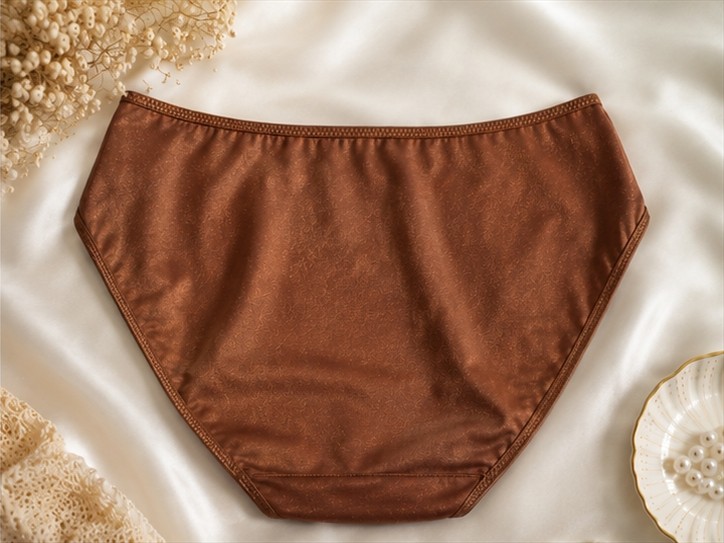 Brązowe majtki Chantelle XL - tył