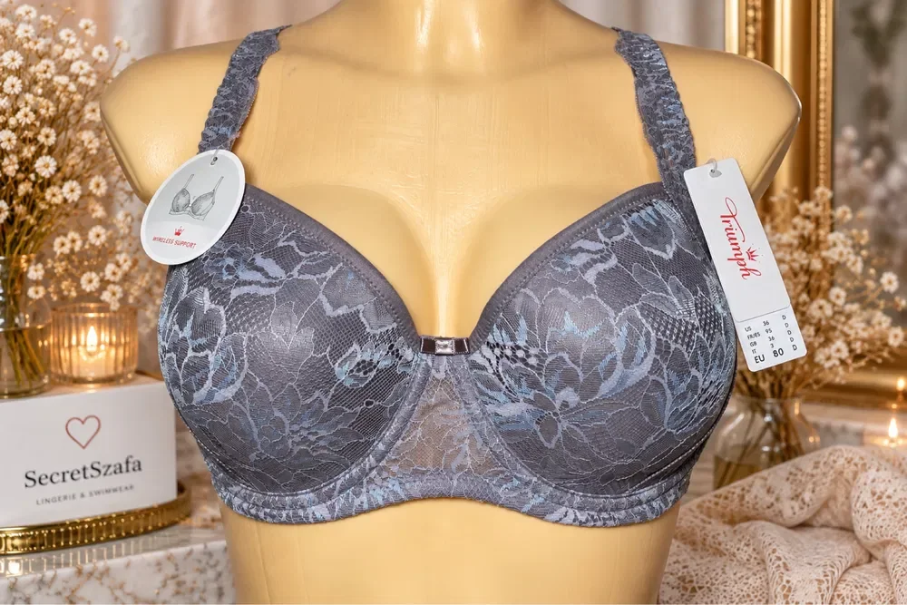 Triumph Amourette Charm T WHP02 80D Pigeon Grey - przód